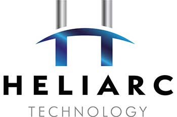 Heliarc Technology welding calibration logo